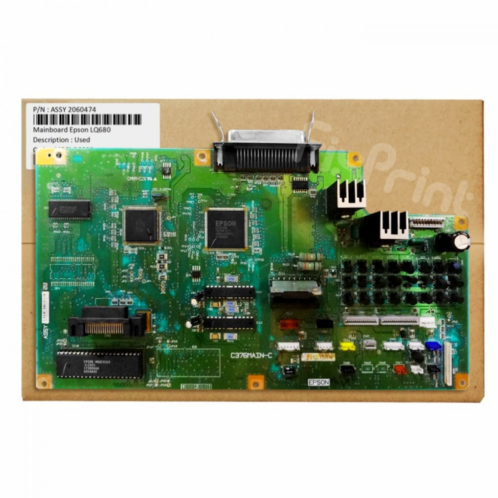 Board Printer Epson LQ680 Used, Mainboard LQ680 Used, Motherboard LQ680 Part Number Assy 2060474