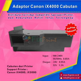 Adaptor Printer Canon PIXMA iX4000 iX5000 Used, Power Supply Canon iX 4000 5000 Used