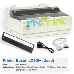 Printer Used Epson LX300+ LX-300+ Dot Matrix