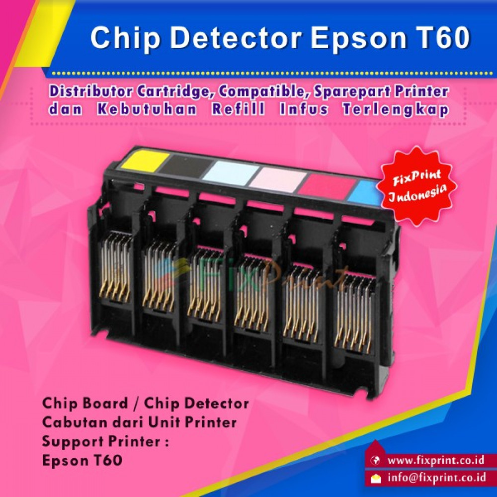 Chip Detector Epson T60, Contact Board CSIC Epson T60 Used