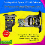 Carriage Unit Printer Epson LX-300, Main Carriage Epson LX300 Used